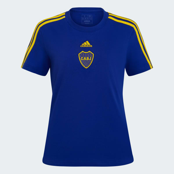Azul Remera 3 Tiras Boca Juniors 24