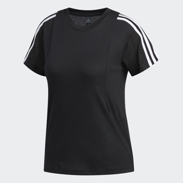 adidas Camiseta 3 Rayas - Negro | adidas Colombia