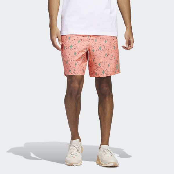 Orange Adicross Desert Loose Fit 7.5-Inch Golf Shorts