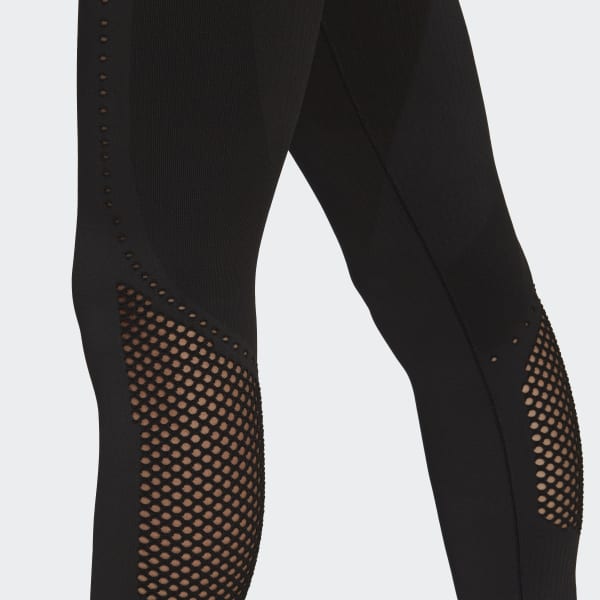 adidas AEROKNIT 7/8 Running Tights - Black