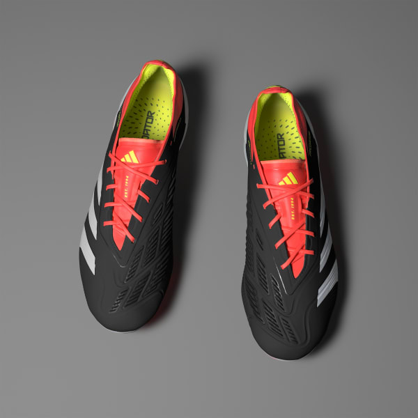 Negro Calzado de Fútbol Predator Elite Terreno Firme