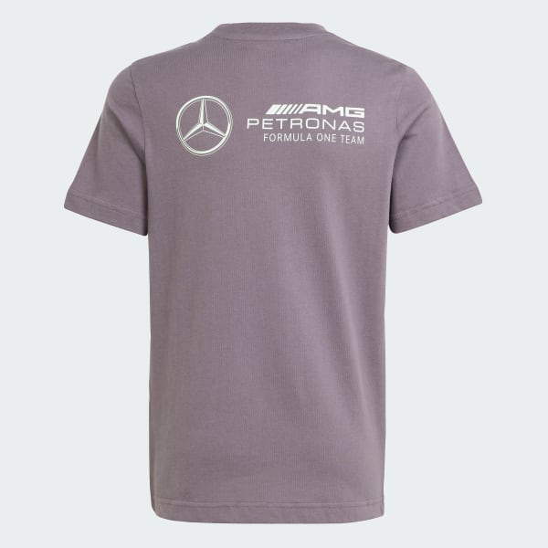 Grau MERCEDES - AMG PETRONAS FORMULA ONE TEAM PREMIUM WOVEN GRAPHIC T-SHIRT