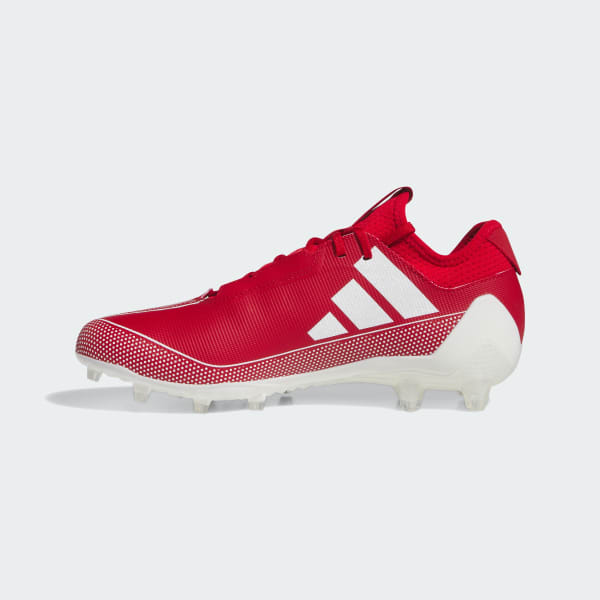 Red adidas shop football cleats