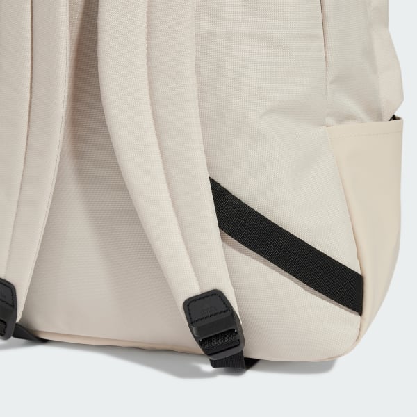 Beige Classic Badge of Sport 3-Stripes Backpack
