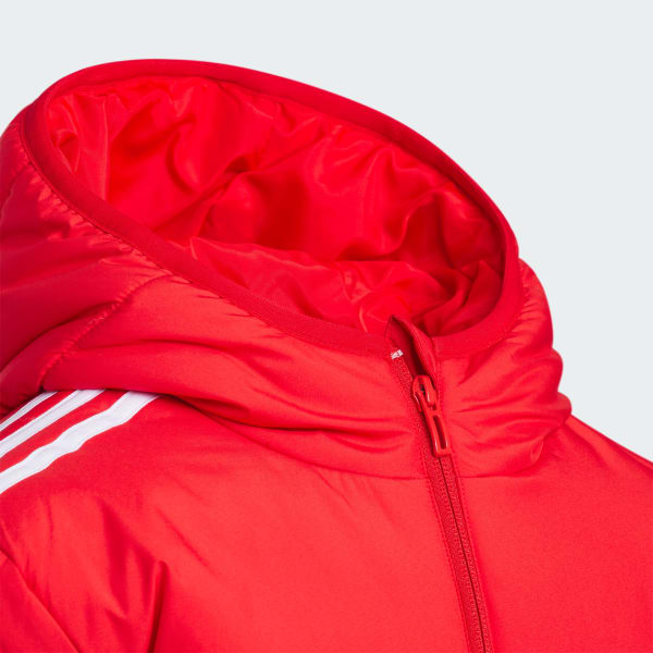 Adidas 3 stripe padded jacket new arrivals