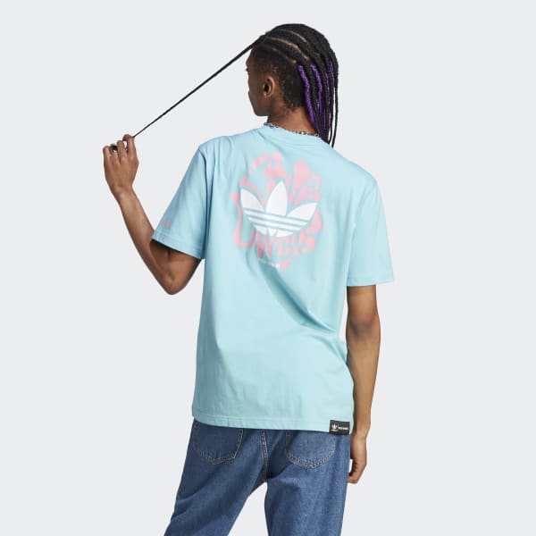adidas PRIDE RM Graphic Tee Blue adidas Philippines
