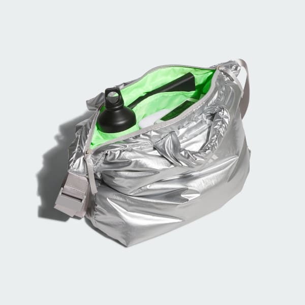 Silver Metal Shoulder Bag