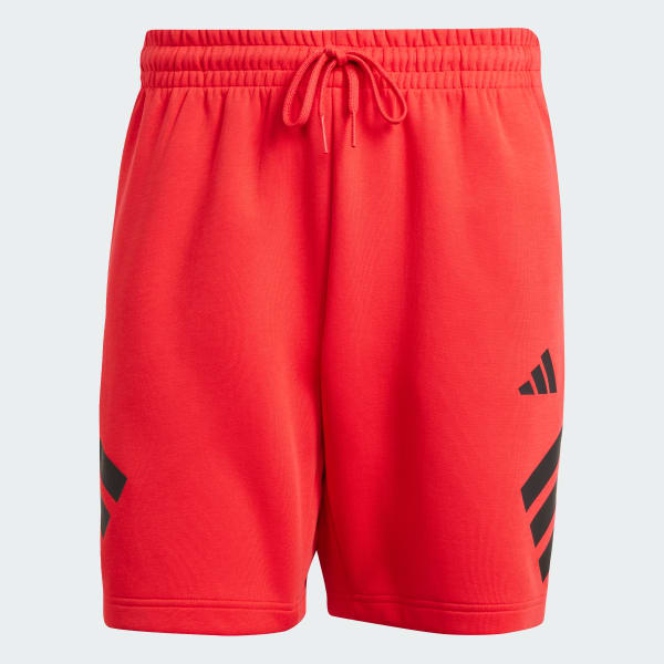 Red Future Icons 3-Stripes Shorts