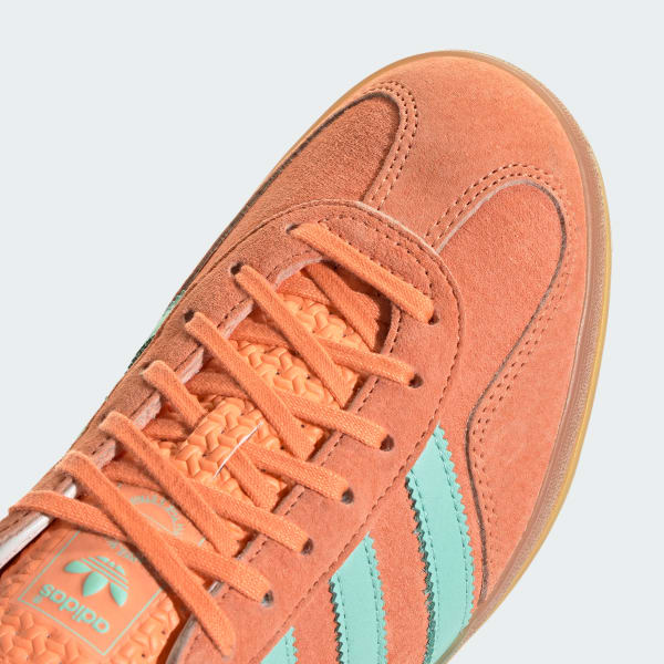 adidas Gazelle Indoor Shoes - Orange | Free Shipping with