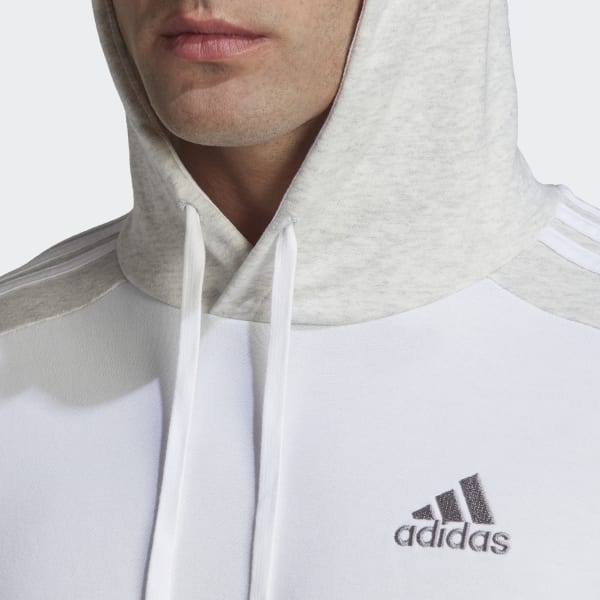 Bianco Felpa con cappuccio Essentials Mélange French Terry TU545