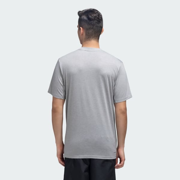 Grey TRAIN ESSENTIALS COMFORT TRAINING TEE
