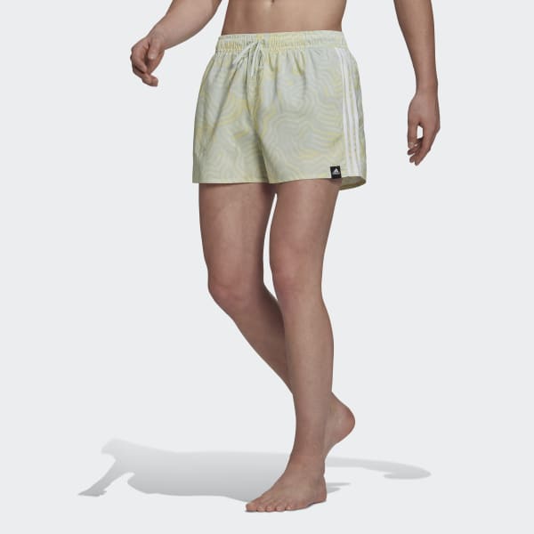 Verde Very Short Length Colour Maze CLX Swim Shorts BW550
