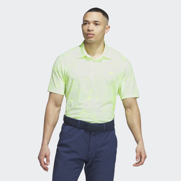 White Ultimate365 Print Golf Polo Shirt