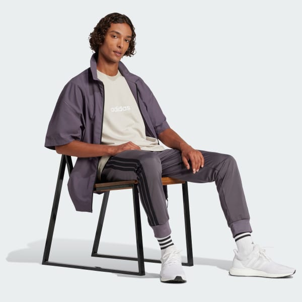 Bege Camiseta Essentials Linear Single Jersey