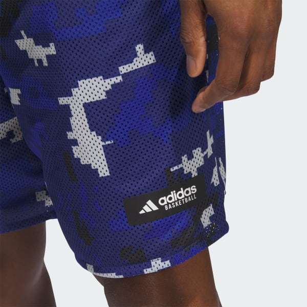 adidas Basketball Legends Graphic Shorts - Blue | adidas Türkiye