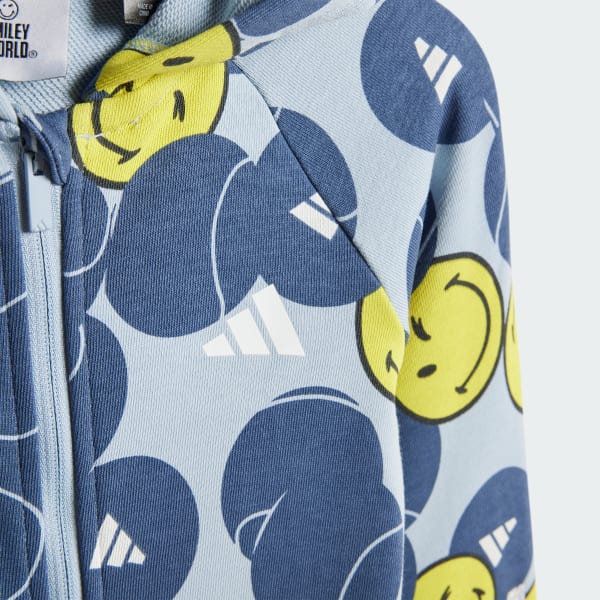 adidas x Smileyworld Bodysuit Kids - Blue | Free Shipping