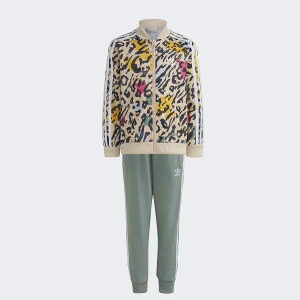 Beige Completo Animal Print SST