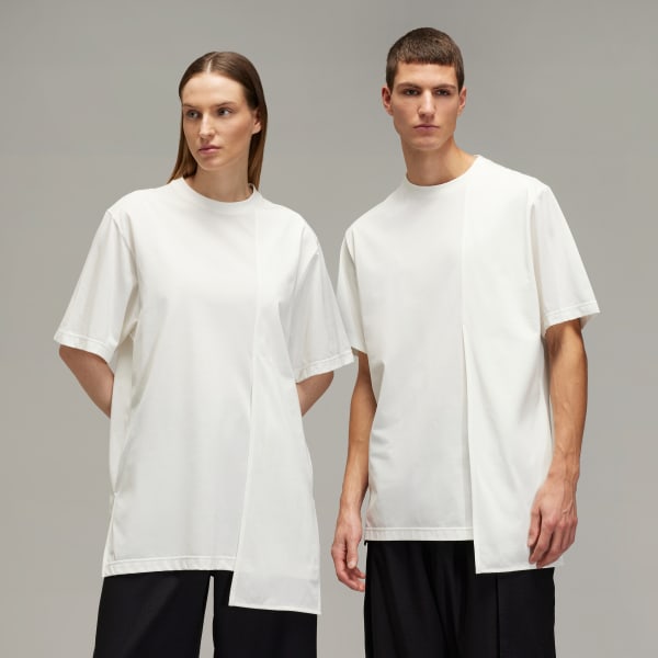 White Y-3 Premium Short Sleeve Tee