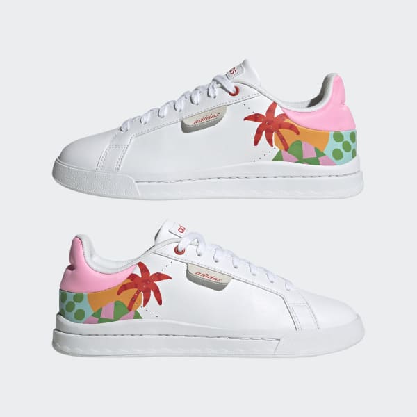 adidas Zapatillas Court Silk adidas x FARM Blanco adidas Argentina