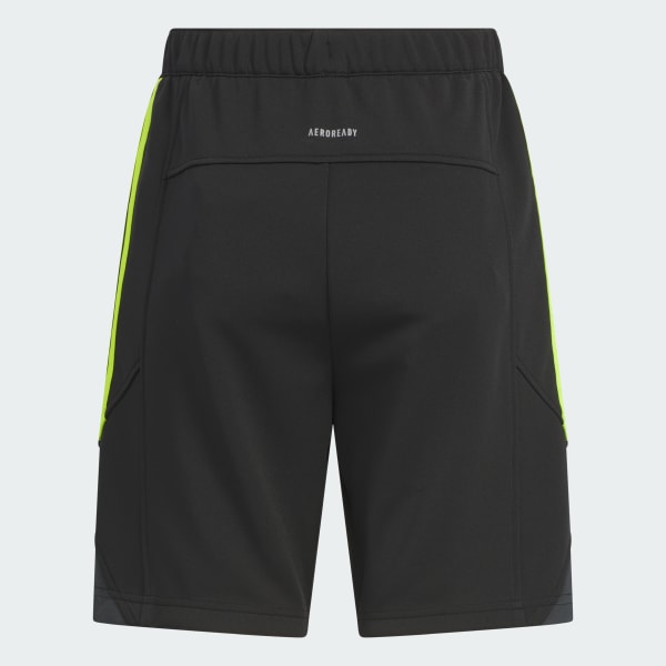 ブラック エッセンシャルズ カラーブロック ウォームアップショーツ キッズ