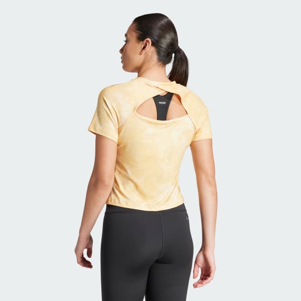 Roze Train Essentials AOP Flower Tie-Dye T-shirt