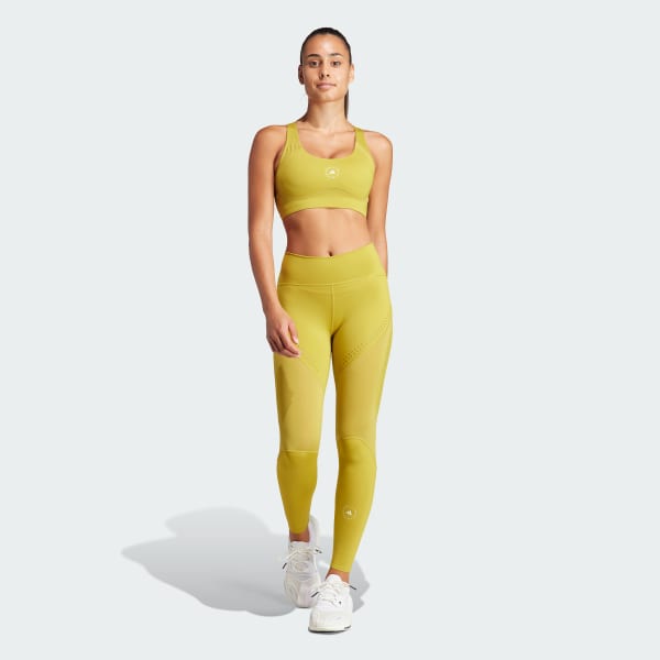 グリーン adidas by Stella McCartney TruePurpose パワーインパクト トレーニング ミディアムサポートブラ