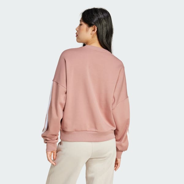 Rosado Polerón Essentials French Terry 3 Tiras