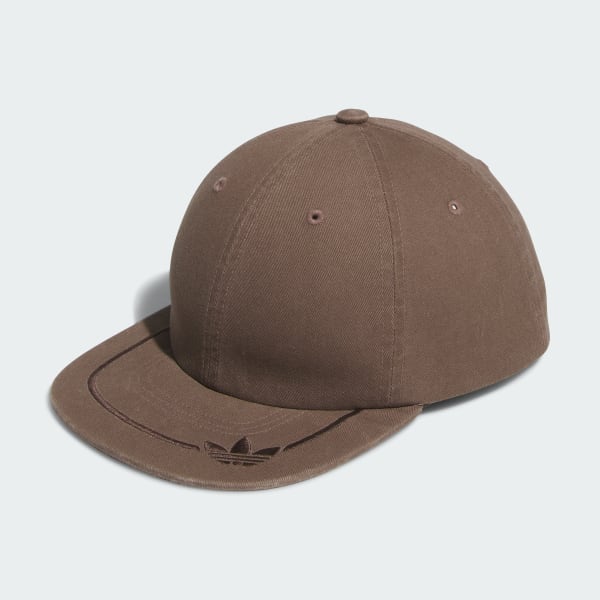 Marron Gorra Skateboarding Racer Stripe