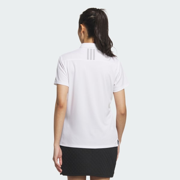 White Short Sleeve Polo Shirt