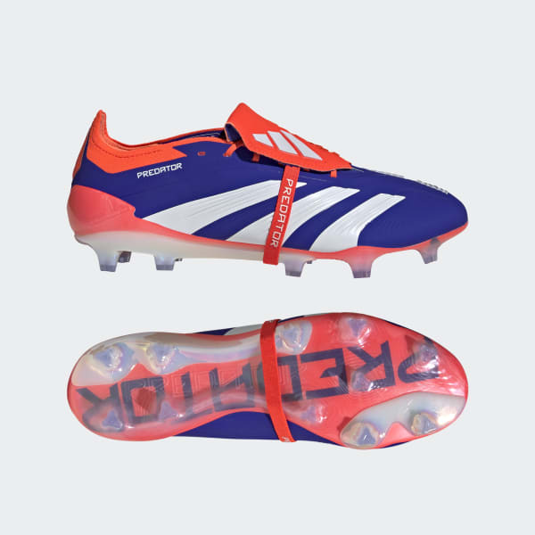 adidas Predator Elite Fold Over Tongue Firm Ground Boots Blue adidas Thailand