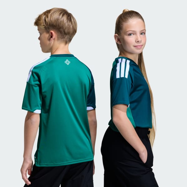 Green Northern Ireland 26 Home Kids Jersey