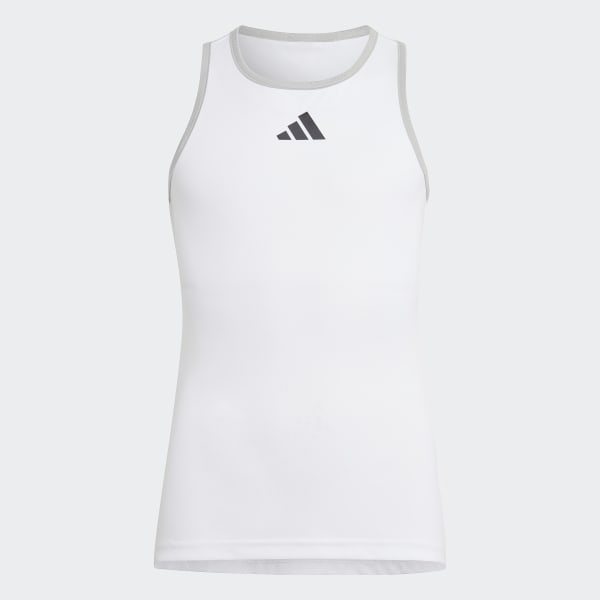 adidas Club Tank Top - White | Kids' Tennis | adidas US