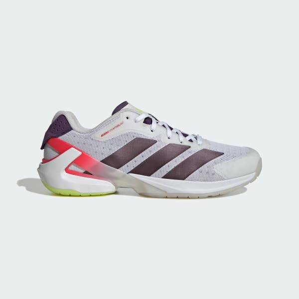 White Adizero Counterblast Indoor Shoes