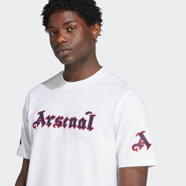★ドイツ発*adidas*新作*ARSENAL US PACK Tシャツ/WL★ adidas Arsenal US Pack T-Shirt - White | adidas UK