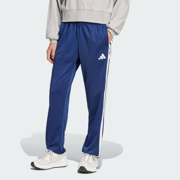 adidas 3-Stripes Tricot Regular-Fit Open Hem Track Pants