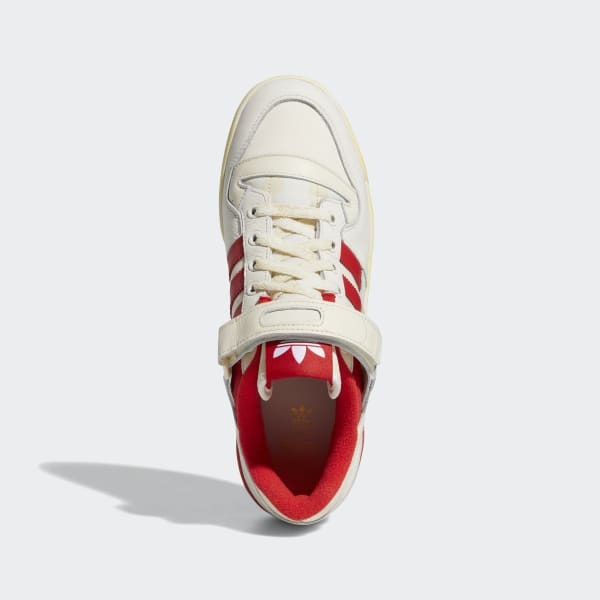 Tênis Adidas Forum 84 Low AEC Cloud White Red