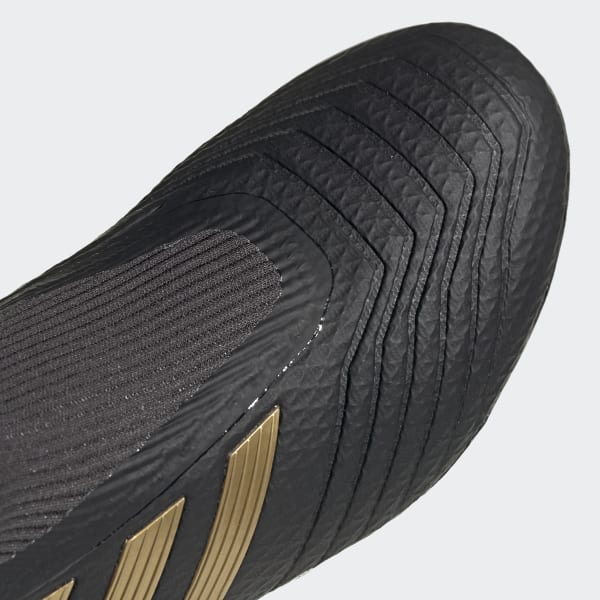 adidas predator 19.3 laceless black gold