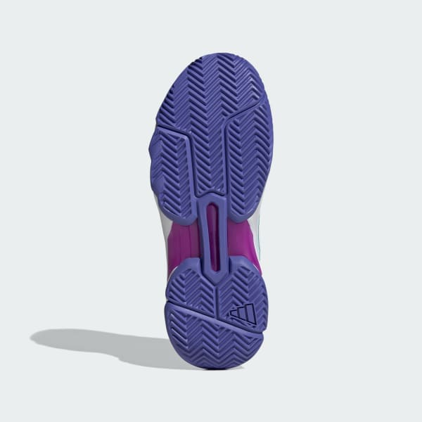 Turquoise Courtjam Control 3 Tennis Shoes