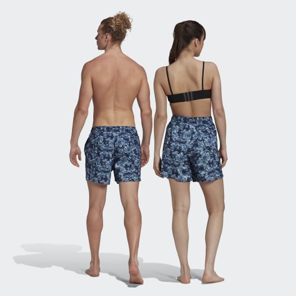 Lionel Green Street Gymnast Men adidas Short Length Graphic Swim Shorts (Gender Neutral) - Blue | Unisex  Swim | adidas US