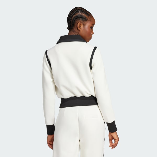 Blanco Chaqueta Deportiva Originals Premium Collared