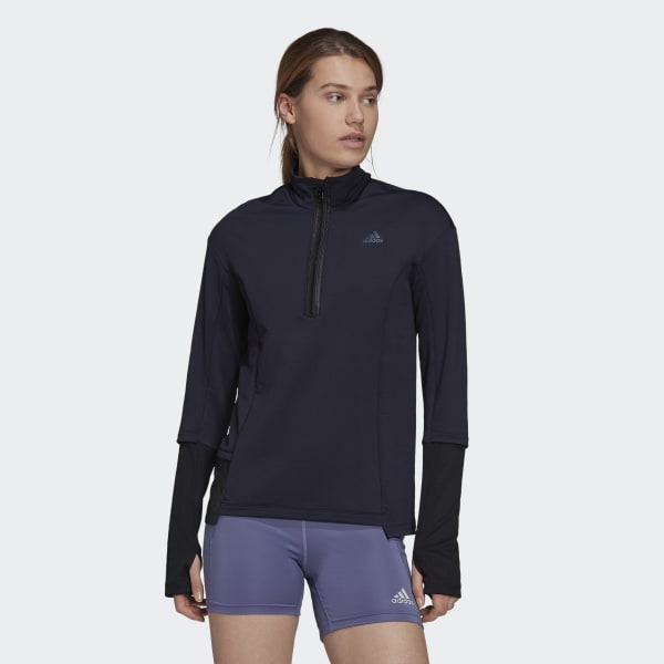 adidas COLD.RDY Running Cover-Up - Black | Free Shipping with adiClub ...