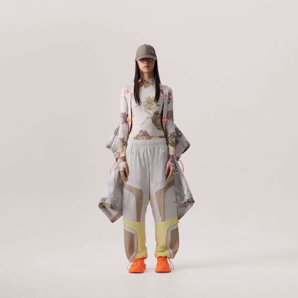 adidas by Stella McCartney Woven Track Pants - White | Free