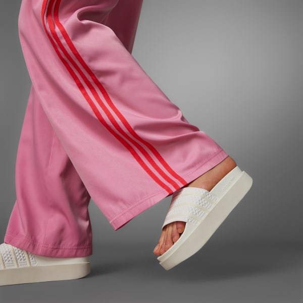 adidas Island Club Wide Leg Pants - Pink | Women's Lifestyle | adidas US