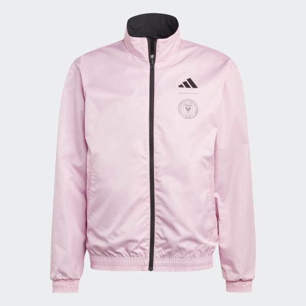 adidas Men's Soccer Inter Miami CF Anthem Jacket - Black | Free