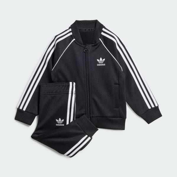 ブラック adidas × Disney ミッキーマウス トラックスーツ キッズ