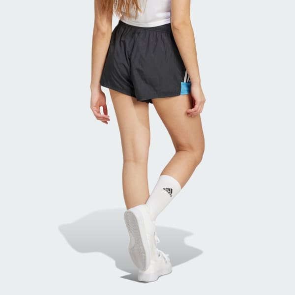 Đen Quần Short Hè 3 Sọc Ngắn Tiro