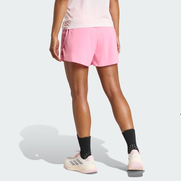 Pink Adizero Tokyo Running Gel Pocket Shorts