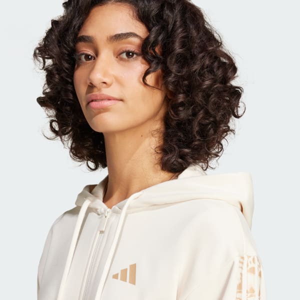 adidas Essentials Seasonals Animal French Terry Full-Zip adidas Essentials Seasonals Animal French Terry Full-Zip
