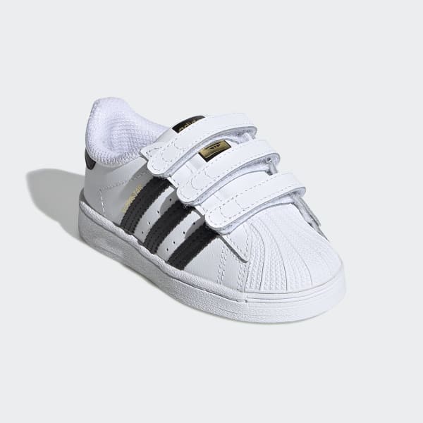 Adidas superstar top 2 velcro