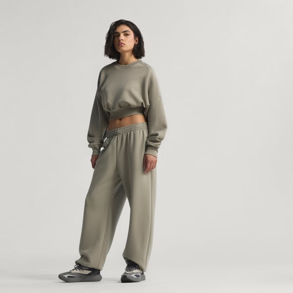 Verde Sweatshirt Larga Soft Lux